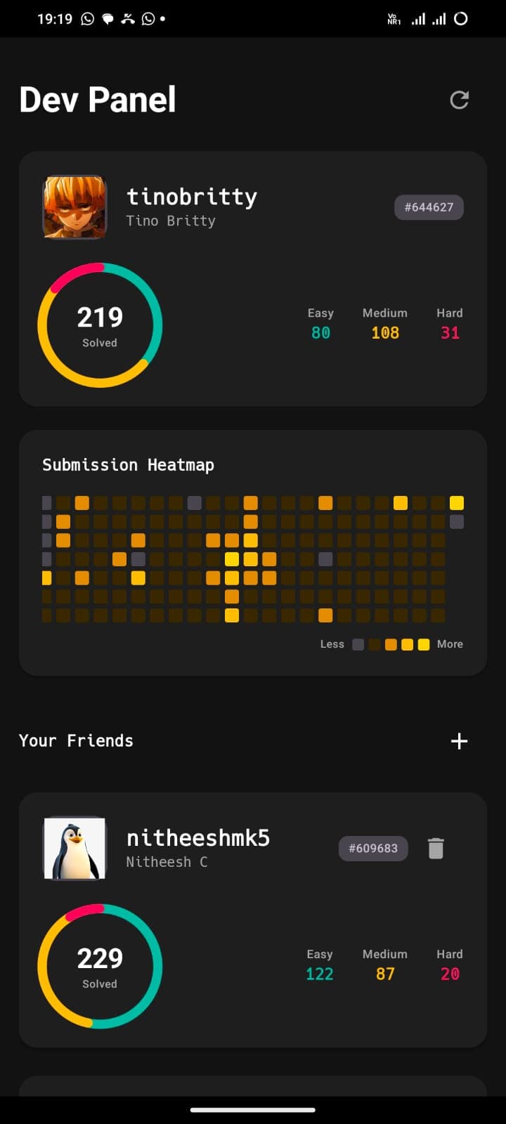 OLED Black Minimal Interface